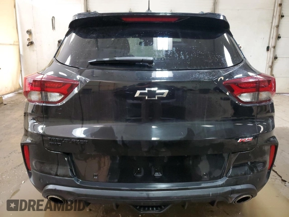 2022 Chevrolet TrailBlazer RS with VIN KL79MUSL9NB008021, listed as a Copart auction lot 43675294 with 61,641 mi miles and . Bid and sale history available at DreamBid. Image 6.