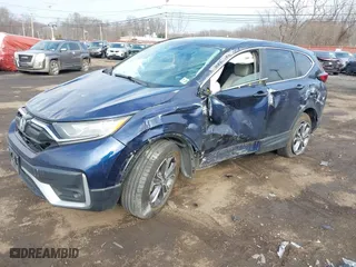 2022 Honda CR-V EX-L with VIN 5J6RW2H82NA011590, listed as a IAAI auction lot 41283171 with 1 mi miles. Bid and sale history available at carsss.com. Image 2.