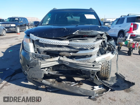 2015 Ford Explorer XLT with VIN 1FM5K8D81FGB56865, listed as a IAAI auction lot 40974676 with 1 mi miles. Bid and sale history available at carsss.com. Image 13.