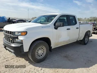 2020 Chevrolet Silverado 1500 Work Truck with VIN 1GCRYAEF9LZ177875, listed as a Copart auction lot 75811724 with 40,657 mi miles and Salvage Title. Bid and sale history available at carsss.com. Image 1.
