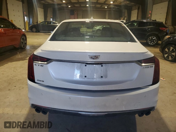 2019 Cadillac CT6 Sport AWD with VIN 1G6KP5R63KU143578, listed as a Copart auction lot 42599415 with 115,853 mi miles and Salvage title. Bid and sale history available at DreamBid. Image 6.
