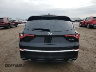 2024 Acura MDX with VIN 5J8YE1H33RL015856, listed as a Copart auction lot 46580485 with 25,541 mi miles and Salvage title. Bid and sale history available at DreamBid. Image 6.