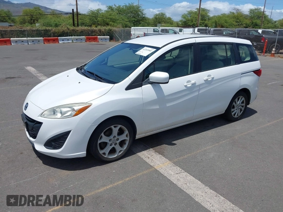 2012 Mazda 5 Sport with VIN JM1CW2BL7C0124897, listed as a IAAI auction lot 42269582 with 230,070 mi miles and . Bid and sale history available at DreamBid. Image 2.