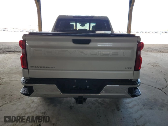 2022 Chevrolet Silverado 1500 with VIN 1GCPAEETXNZ589525, listed as a Copart auction lot 54070285 with 26,791 mi miles and Salvage Title. Bid and sale history available at DreamBid. Image 6.