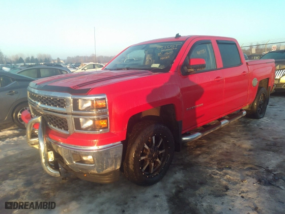 2014 Chevrolet Silverado 1500 LT with VIN 3GCUKREC0EG106440, listed as a IAAI auction lot 41635561 with 180,101 mi miles. Bid and sale history available at carsss.com. Image 17.