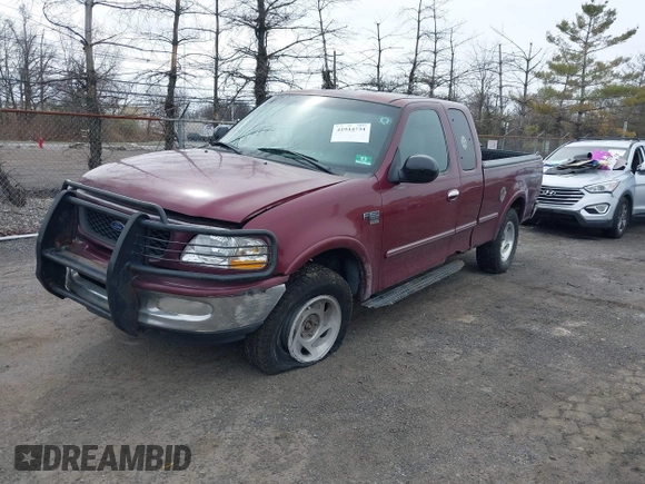 1998 Ford F-150 XL with VIN 1FTDX18W9WKA01690, listed as a IAAI auction lot 41944734 with 176,359 mi miles. Bid and sale history available at carsss.com. Image 17.