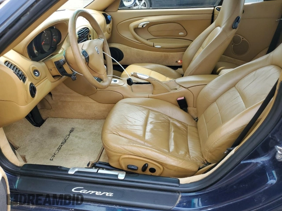 2000 Porsche 911 with VIN WP0CA2997YS651536, listed as a Copart auction lot 53356785 with 63,516 mi miles and Clean title. Bid and sale history available at DreamBid. Image 7.