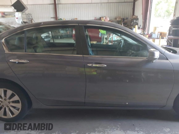 2015 Honda Accord EX-L with VIN 1HGCR2F8XFA096221, listed as a IAAI auction lot 42586083 with 127,771 mi miles and . Bid and sale history available at DreamBid. Image 13.