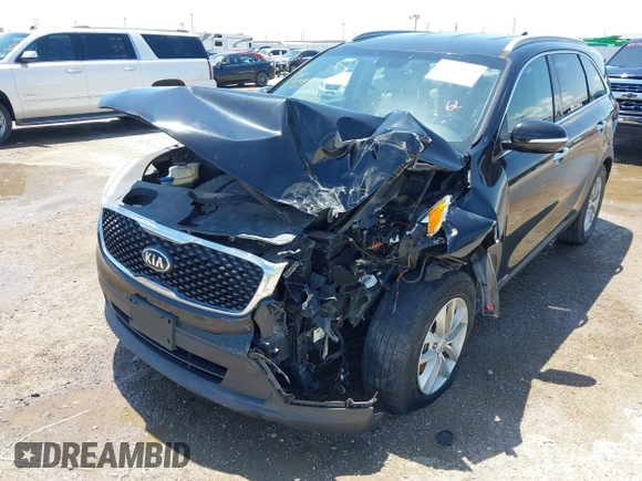 2016 Kia Sorento LX with VIN 5XYPGDA50GG012567, listed as a IAAI auction lot 42074624 with 107,605 mi miles and . Bid and sale history available at DreamBid. Image 6.