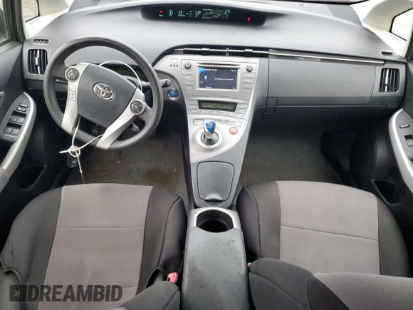 2012 Toyota Prius One with VIN JTDKN3DU4C5509976, listed as a Copart auction lot 52878105 with 223,183 mi miles and Clean Title. Bid and sale history available at DreamBid. Image 8.
