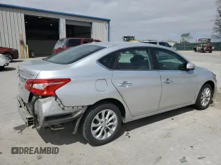 2019 Nissan Sentra SV with VIN 3N1AB7AP9KY314132, listed as a Copart auction lot 51161035 with 135,727 mi miles and Salvage Title. Bid and sale history available at carsss.com. Image 3.