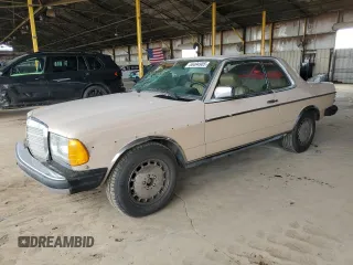 1983 Mercedes-Benz 300 with VIN WDBAB53A5DB002223, listed as a Copart auction lot 55494905 with 295,666 mi miles and Clean Title. Bid and sale history available at DreamBid. Image 1.