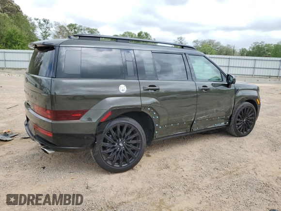 2024 Hyundai Santa Fe Calligraphy with VIN 5NMP54GL7RH019911, listed as a Copart auction lot 51437245 with 20,874 mi miles and Salvage title. Bid and sale history available at DreamBid. Image 3.