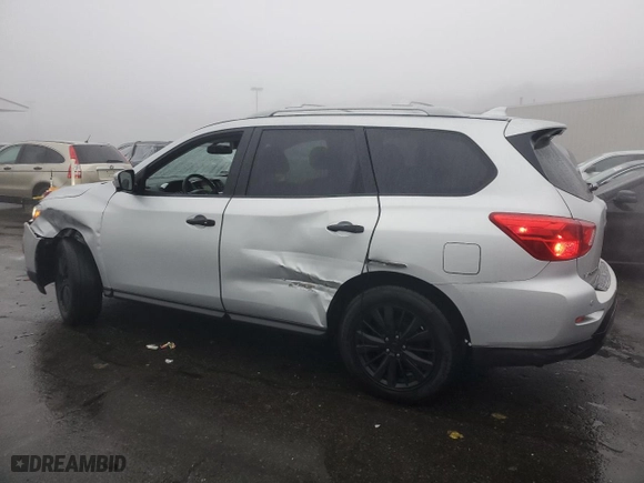 2020 Nissan Pathfinder SL with VIN 5N1DR2CM9LC613329, listed as a Copart auction lot 43686705 with 48,467 mi miles and Salvage Title. Bid and sale history available at carsss.com. Image 2.
