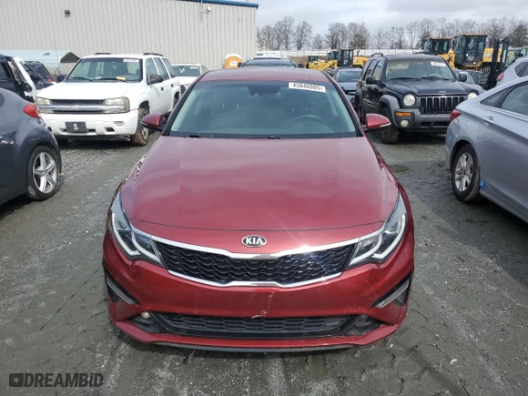 2019 Kia Optima S with VIN 5XXGT4L30KG353231, listed as a Copart auction lot 45040085 with 67,839 mi miles and Salvage Title. Bid and sale history available at carsss.com. Image 5.