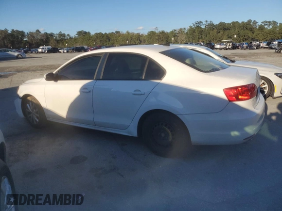 2012 Volkswagen Jetta Sedan SE w/Convenience & Sunroof with VIN 3VWDX7AJ6CM383180, listed as a Copart auction lot 84595134 with 0 mi miles and Salvage Title. Bid and sale history available at carsss.com. Image 2.