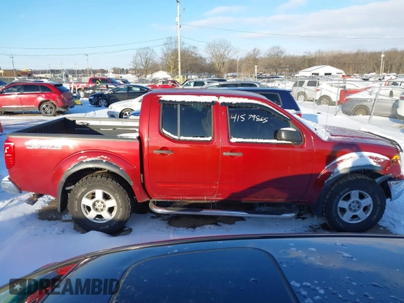 2007 Nissan Frontier LE with VIN 1N6AD07W27C434283, listed as a IAAI auction lot 41579885 with 109,600 mi miles and . Bid and sale history available at DreamBid. Image 13.