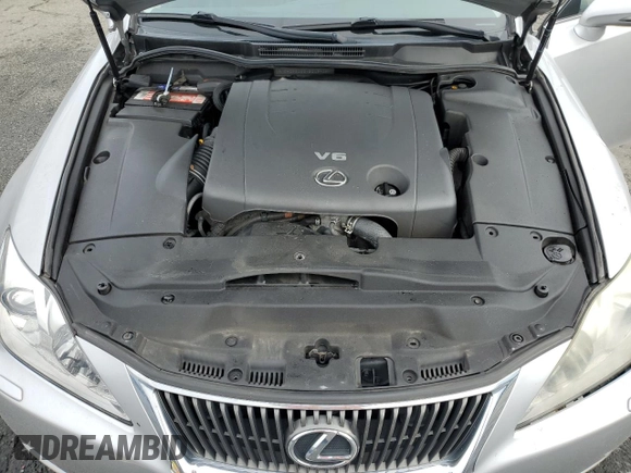 2010 Lexus IS 250 with VIN JTHCF5C26A5043749, listed as a Copart auction lot 51842205 with 175,930 mi miles and Salvage Title. Bid and sale history available at carsss.com. Image 11.