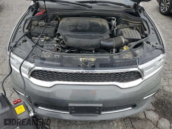 2021 Dodge Durango Citadel with VIN 1C4RDJEG7MC694505, listed as a Copart auction lot 65630795 with 105,060 mi miles and Clean title. Bid and sale history available at DreamBid. Image 12.