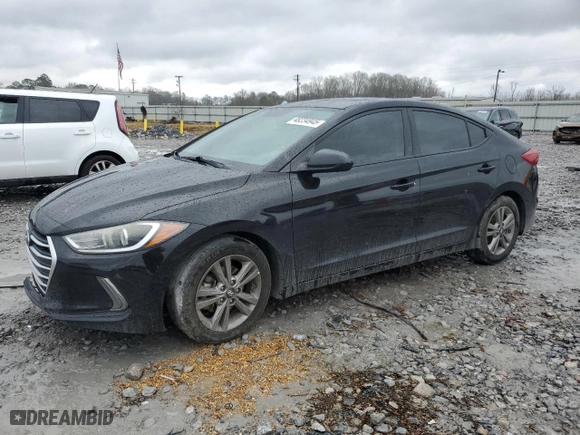 2018 Hyundai Elantra Value Edition with VIN 5NPD84LFXJH218145, listed as a Copart auction lot 48234945 with 112,623 mi miles and Salvage Title. Bid and sale history available at carsss.com. Image 1.