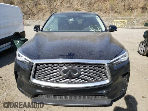 2020 Infiniti QX50 LUXE with VIN 3PCAJ5M39LF106195, listed as a Copart auction lot 47794153 with 43,568 mi miles. Bid and sale history available at carsss.com. Image 5.