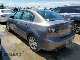 2007 Mazda 3 i Touring with VIN JM1BK12F771613103, listed as a Copart auction lot 52523994 with 259,387 mi miles and Salvage Title. Bid and sale history available at DreamBid. Image 2.