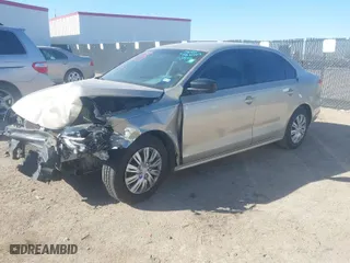 2015 Volkswagen Jetta Sedan 2.0L S with VIN 3VW2K7AJ0FM270450, listed as a IAAI auction lot 41401218 with 94,954 mi miles. Bid and sale history available at carsss.com. Image 2.