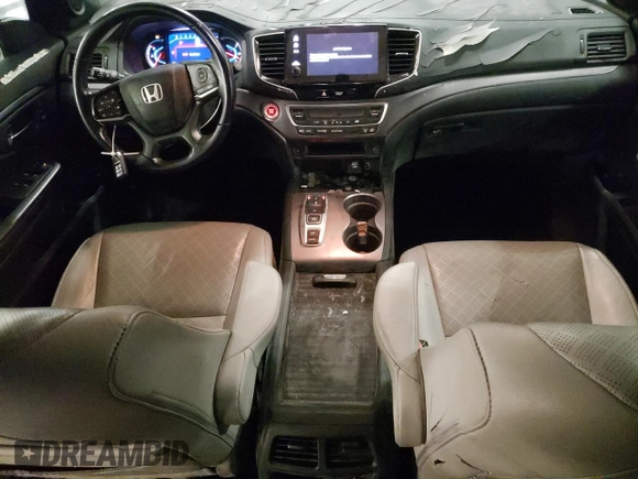 2021 Honda Passport EX-L with VIN 5FNYF8H50MB016075, listed as a Copart auction lot 44127035 with 18,707 mi miles and Salvage Title. Bid and sale history available at DreamBid. Image 8.
