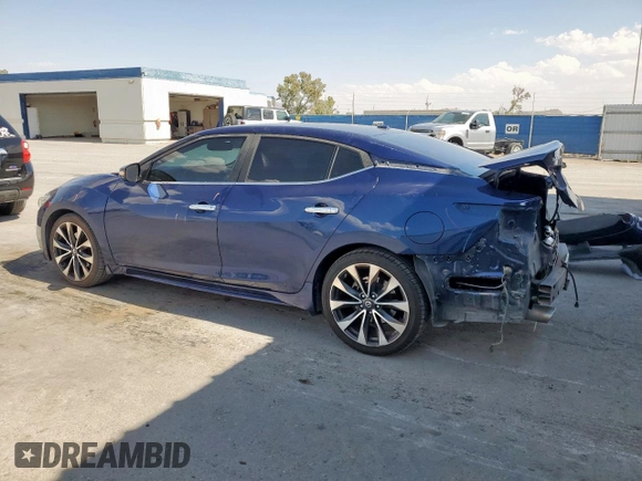 2016 Nissan Maxima SL with VIN 1N4AA6AP1GC440100, listed as a Copart auction lot 58035835 with 93,909 mi miles and Salvage title. Bid and sale history available at DreamBid. Image 2.