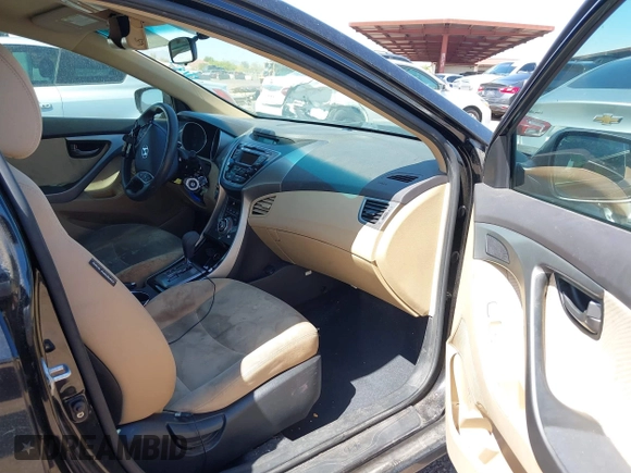 2013 Hyundai Elantra Limited with VIN KMHDH4AE6DU920835, listed as a IAAI auction lot 42084200 with 130,813 mi miles. Bid and sale history available at carsss.com. Image 5.