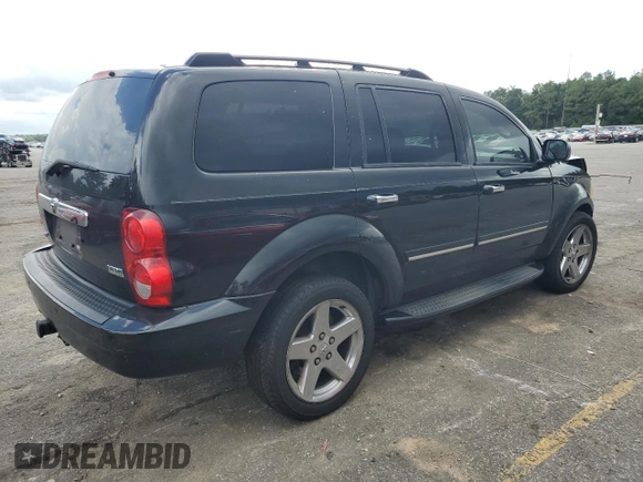2008 Dodge Durango Limited with VIN 1D8HD58298F148653, listed as a Copart auction lot 71805434 with 189,364 mi miles and Salvage title. Bid and sale history available at DreamBid. Image 3.