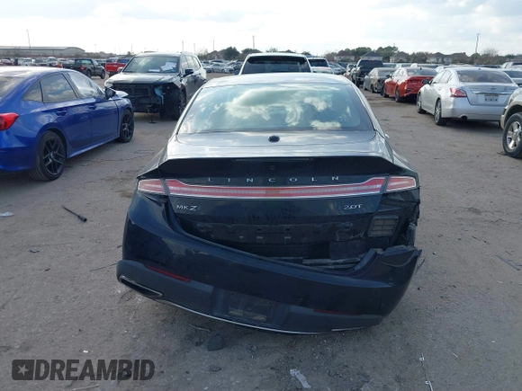 2017 Lincoln MKZ Select with VIN 3LN6L5C96HR649592, listed as a IAAI auction lot 41503933 with 125,779 mi miles. Bid and sale history available at carsss.com. Image 16.