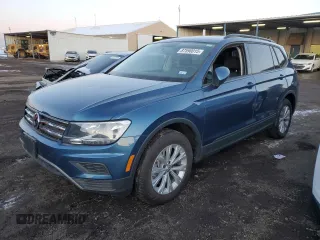 2019 Volkswagen Tiguan S z VIN 3VV1B7AX4KM198859, wystawiony jako Copart lot #87590015 z przebiegiem 5 328 mil mil oraz Czysty tytuł • Clean title. Historia ofert i sprzedaży dostępna na DreamBid. Obrazek 1.