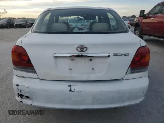 2003 Toyota ECHO with VIN JTDBT123135046523, listed as a Copart auction lot 86362734 with 142,275 mi miles and Salvage Title. Bid and sale history available at carsss.com. Image 6.