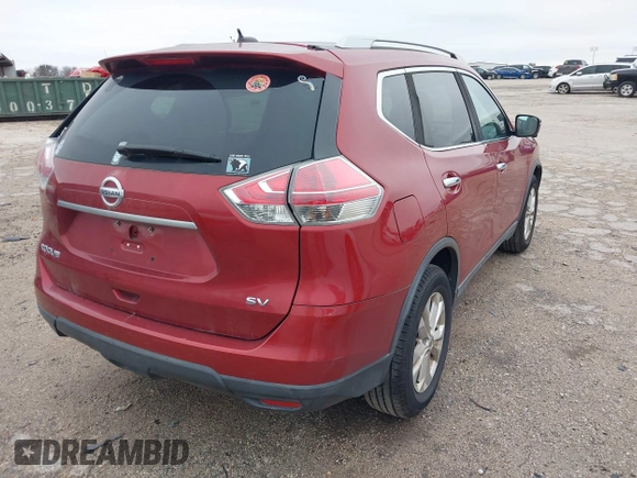 2016 Nissan Rogue SL with VIN 5N1AT2MT5GC745262, listed as a IAAI auction lot 41271388 with 122,696 mi miles. Bid and sale history available at carsss.com. Image 4.