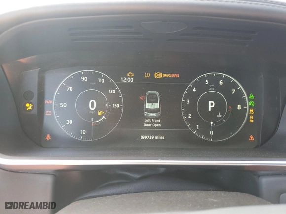 2017 Land Rover Range Rover Sport HSE Dynamic with VIN SALWV2FV6HA144161, listed as a Copart auction lot 50561485 with 99,739 mi miles and Clean Title. Bid and sale history available at carsss.com. Image 9.
