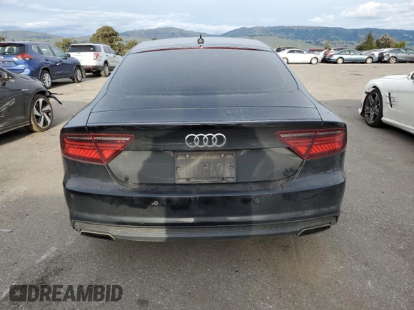 2016 Audi A7 3.0 Premium Plus with VIN WAUWGAFC7GN187793, listed as a Copart auction lot 42739954 with 75,536 mi miles. Bid and sale history available at carsss.com. Image 6.