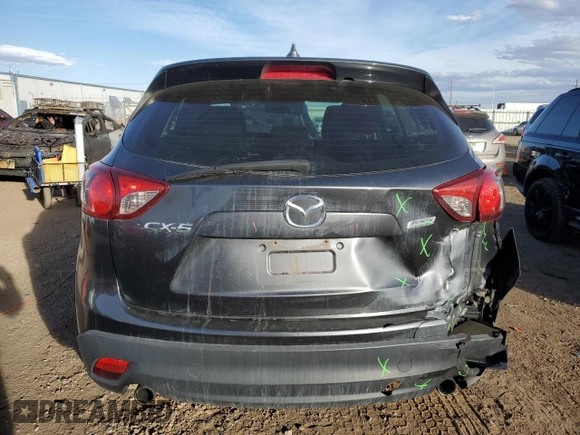 2016 Mazda CX-5 Sport with VIN JM3KE2BE0G0782901, listed as a Copart auction lot 46283615 with 120,335 mi miles and Salvage Title. Bid and sale history available at DreamBid. Image 6.