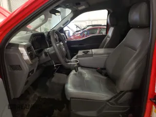 2022 Ford F-150 XL with VIN 1FTMF1CB1NKE26925, listed as a Copart auction lot 45418635 with 0 mi miles and Salvage Title. Bid and sale history available at carsss.com. Image 7.