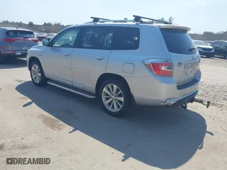 2009 Toyota Highlander Hybrid Limited with VIN JTEEW44A392029925, listed as a IAAI auction lot 42119461 with 183,119 mi miles. Bid and sale history available at carsss.com. Image 3.