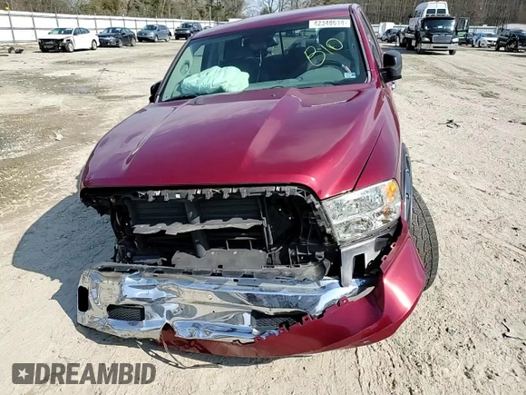 2014 Ram 1500 SLT with VIN 1C6RR7GM0ES338077, listed as a Copart auction lot 42348614 with Not provided miles and Salvage title. Bid and sale history available at DreamBid. Image 10.