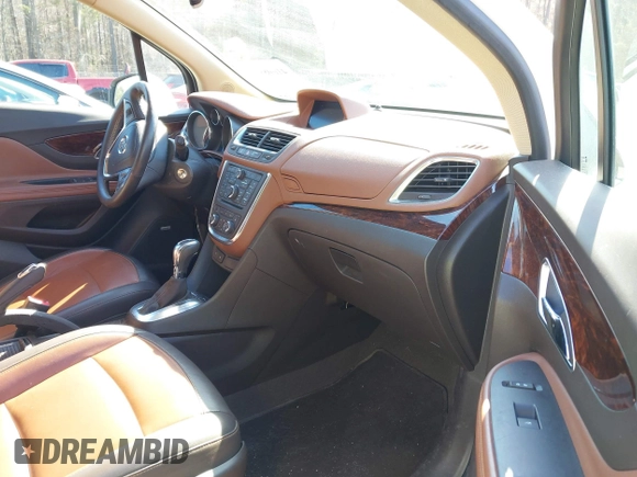 2016 Buick Encore Premium with VIN KL4CJDSB3GB617658, listed as a IAAI auction lot 41608967 with 77,566 mi miles and . Bid and sale history available at carsss.com. Image 5.
