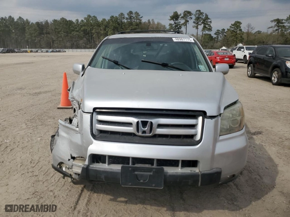 2006 Honda Pilot EX-L with RES with VIN 2HKYF18616H506464, listed as a Copart auction lot 48907775 with 175,221 mi miles and Salvage Title. Bid and sale history available at carsss.com. Image 5.