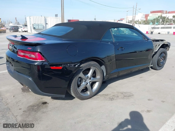 2014 Chevrolet Camaro LT with VIN 2G1FB3D30E9169015, listed as a IAAI auction lot 41849788 with 42,620 mi miles. Bid and sale history available at carsss.com. Image 4.