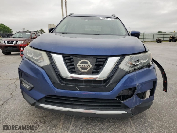 2017 Nissan Rogue SL with VIN 5N1AT2MV6HC749842, listed as a Copart auction lot 54617175 with 130,226 mi miles and Clean Title. Bid and sale history available at carsss.com. Image 5.