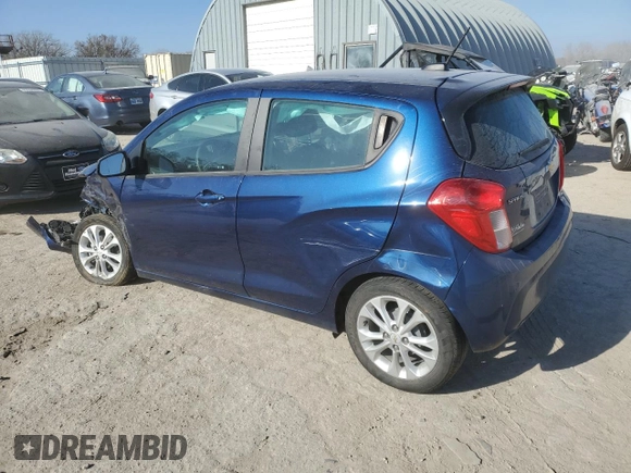 2022 Chevrolet Spark 1LT with VIN KL8CD6SA5NC021466, listed as a Copart auction lot 41707225 with 32,760 mi miles and Salvage Title. Bid and sale history available at carsss.com. Image 2.