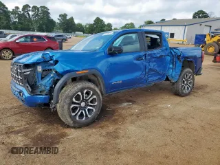 2023 GMC Canyon 4WD AT4 with VIN 1GTP6DEK8P1216312, listed as a Copart auction lot 61918525 with 108,273 mi miles and Salvage title. Bid and sale history available at DreamBid. Image 1.