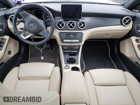 2019 Mercedes-Benz CLA with VIN WDDSJ4EB7KN739207, listed as a Copart auction lot 55216433 with 20,506 mi miles. Bid and sale history available at carsss.com. Image 8.