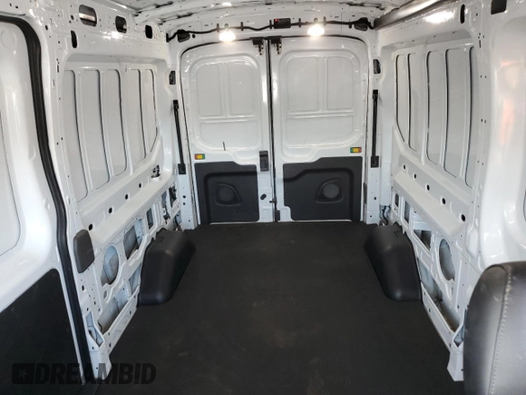 2023 Ford Transit Cargo with VIN 1FTBR1C86PKA12559, listed as a Copart auction lot 60771385 with 11,478 mi miles and Non repairable. Bid and sale history available at DreamBid. Image 10.
