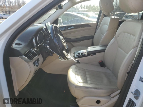 2017 Mercedes-Benz GLS 450 with VIN 4JGDF6EE1HA887438, listed as a Copart auction lot 42875025 with 83,584 mi miles and Salvage Title. Bid and sale history available at DreamBid. Image 7.